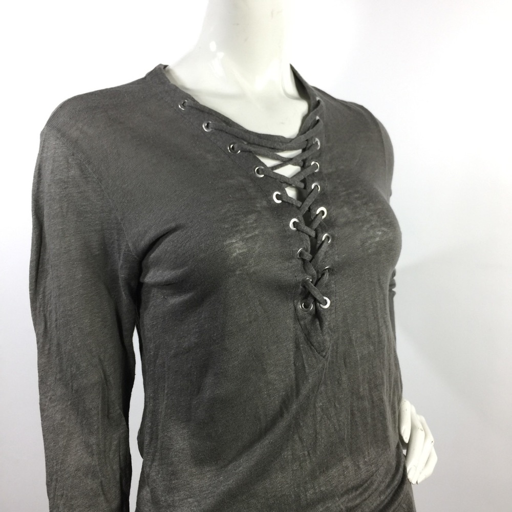 Iro Linen Long Sleeve Top XS - Picture 8 of 14